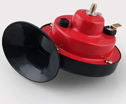 Set 2 X Claxon ROSU 12V Auto universal