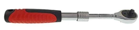 Antrenor telescopic cu clichet cu 3 capete interschimbabile