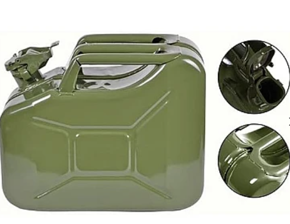Canistra Metalica 10L VERDE