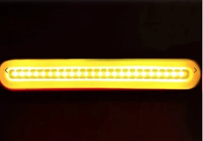Set 2 Lampi 24 cm auto spate LED 12/24V stop frana semnal dinamic 24 cm