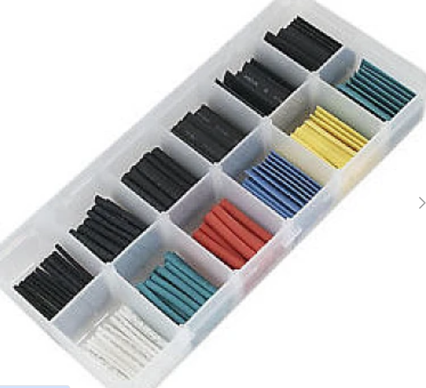 Set manson termocontractabil color 180 bucati 45mm
