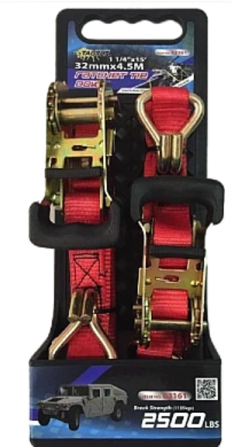 Chinga Ancorare marfa 4.5m x 32mm rosie 63161 Taurus 1135kg