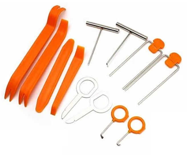 Set 12 Instrumente Auto demontare RADIO / Tapiterie