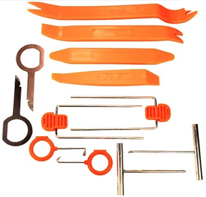 Set 12 Instrumente Auto demontare RADIO / Tapiterie