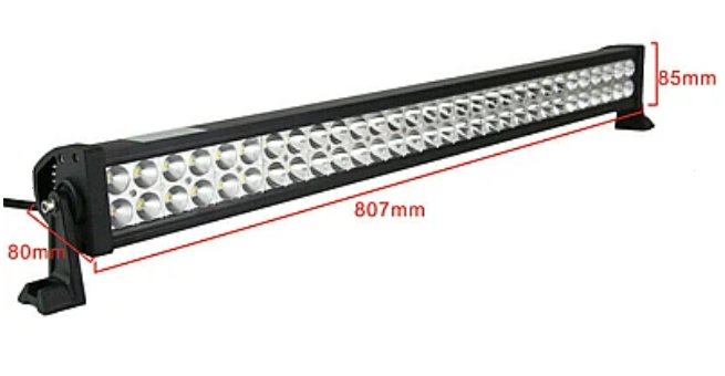 LED Bar 180W 12V-24V 80 cm 60 led x 3w