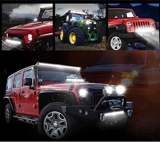 LED Bar auto Off Road 288W 96 LED 55 cm