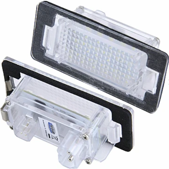 Set 2 lampi numar LED pentru BMW seria 1 3 5 F10 F11 E39 E60 E61 X1 E84 F48 X3 F25 X4 X5 X6 E90 E91