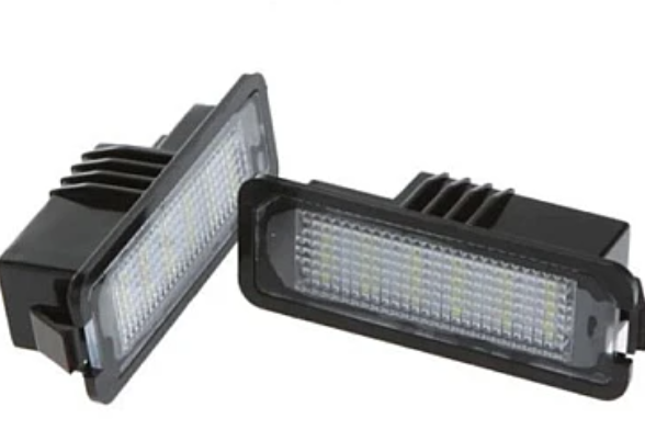 Set 2 x lampi numar LED Volkswagen GOLF 4/5 PASSAT PASSAT CC BEETLE PHAETON EOS SCIROCCO
