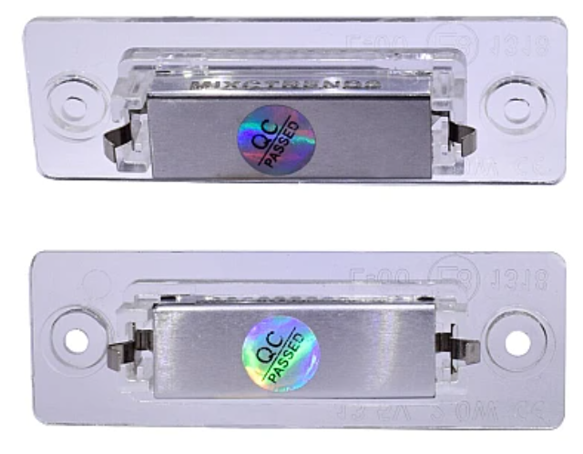Set 2 x lampi numar LED Volkswagen GOLF 4/5 PASSAT PASSAT CC BEETLE PHAETON EOS SCIROCCO