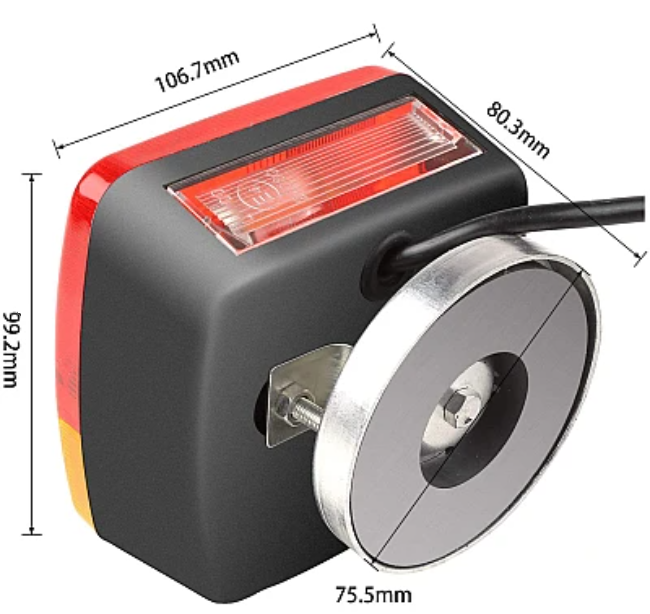 Semnalizator magnetic Remorca TIR cu 7 Pini si Becuri