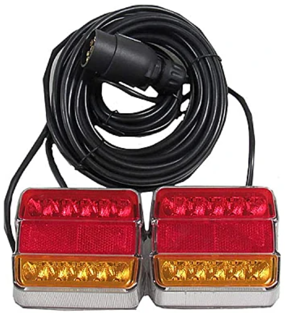 Semnalizator magnetic TIR cu 7 Pini si LED
