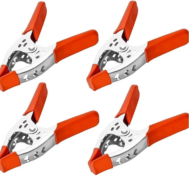 Set 4 Cleme 6 inci din Metal Deschidere 2.5 inci