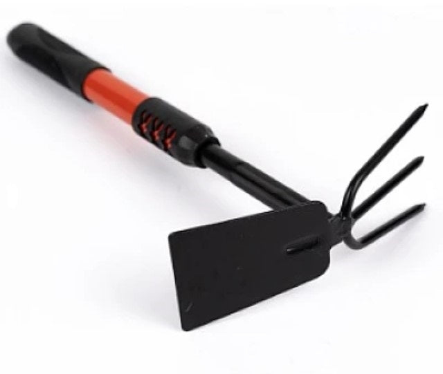 Sapaliga extensibila cu cap dublu si maner ergonomic