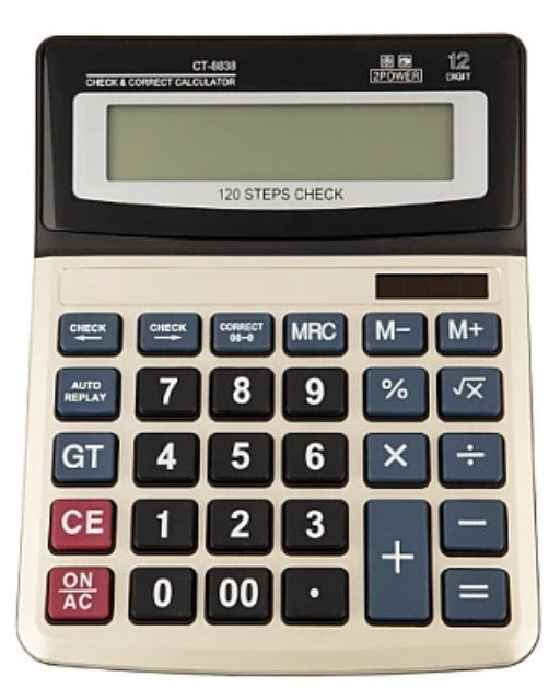 Calculator de Birou Check si Correct CT-8838 12 Caractere
