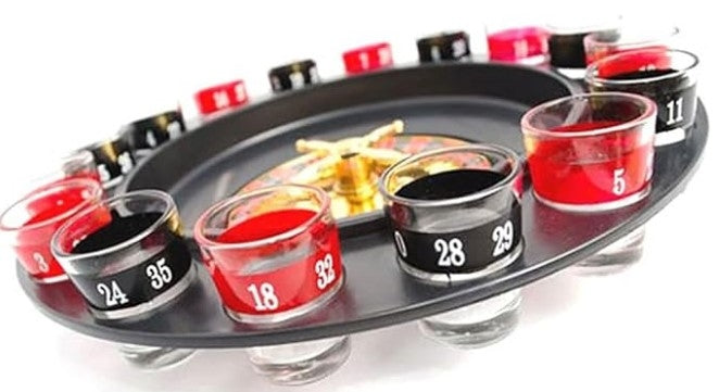 Set ruleta cu pahare de shot