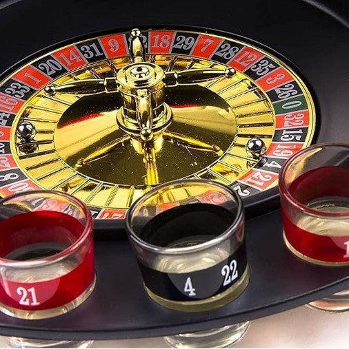 Set ruleta cu pahare de shot