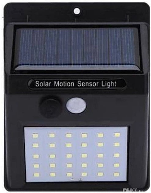 Set 5 Lampi Solare BRIGHT 30 LED cu Senzor de Miscare si Lumina 1 Mod ILUMINARE
