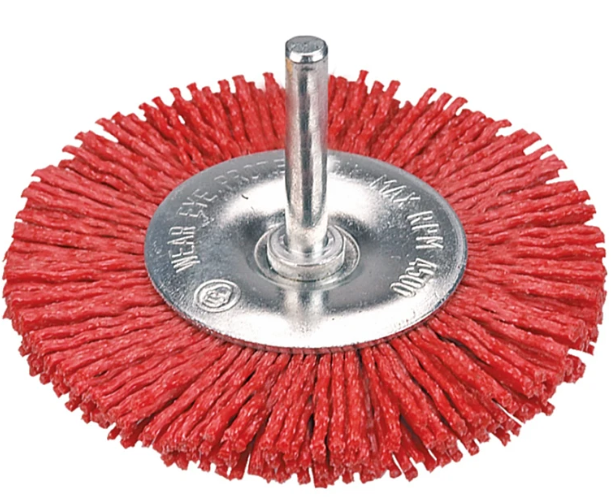 Perie tip disc din plastic pentru masina de gaurit ROSIE