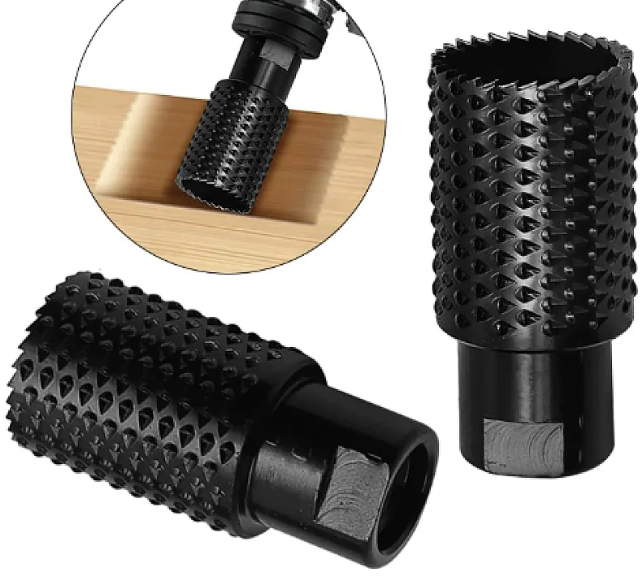 Raspel lemn dimensiune 30MM filet M14 negru