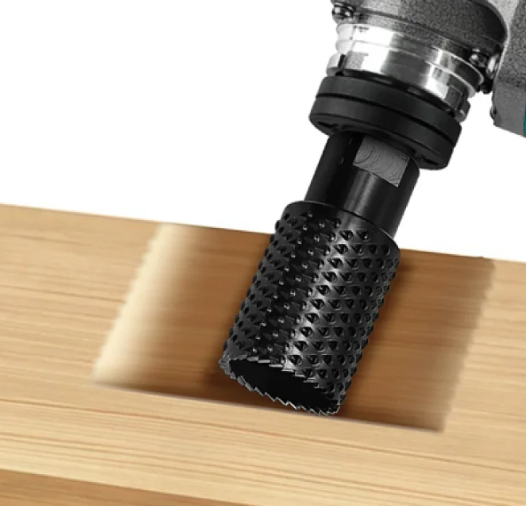 Raspel lemn dimensiune 30MM filet M14 negru