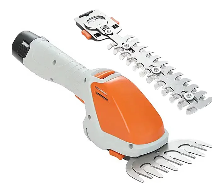 Foarfeca gradinarit electrica 2 in 1 acumulator pentru tuns Iarba gard viu sau arbusti 2 foarfeci Incluse