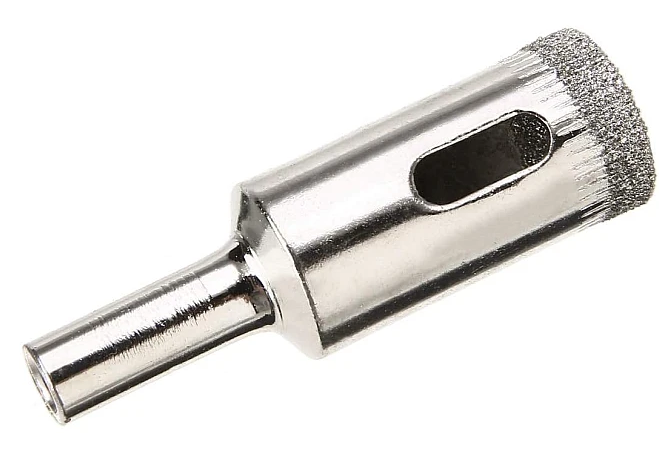 Carota diamantata pentru sticla ceramica cu prindere universala 14 mm
