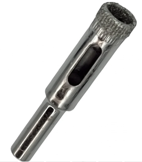 Carota diamantata pentru sticla ceramica cu prindere universala 14 mm