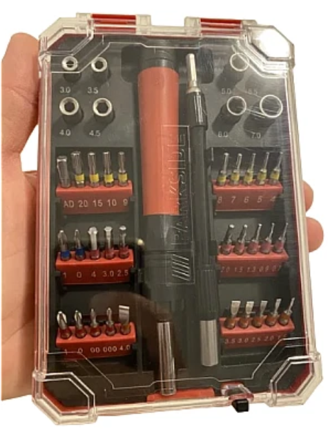 Set 40 piese de surubelnita precizie si biti