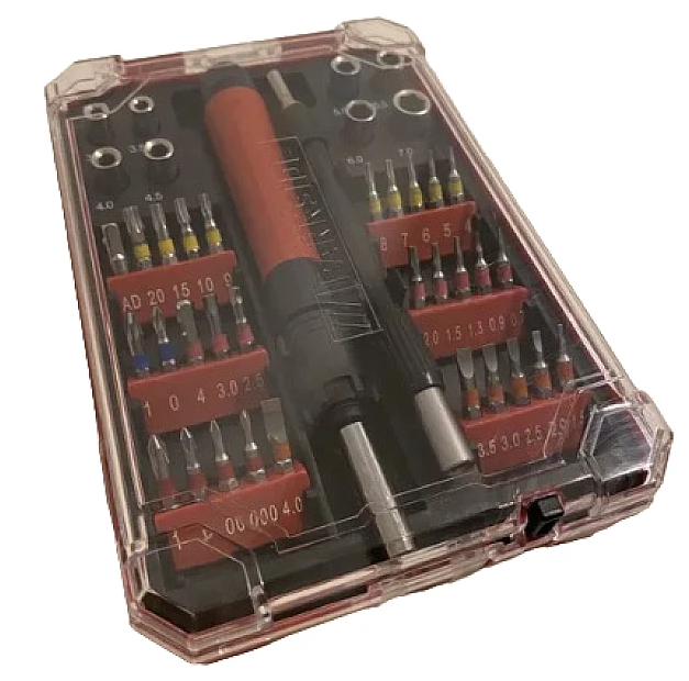 Set 40 piese de surubelnita precizie si biti