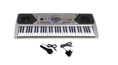 Orga Electronica, 100 ritmuri, 100 tonuri, 10 melodii demonstrative, 61 clape, USB, Radio Fm, MP3, Afisaj Lcd