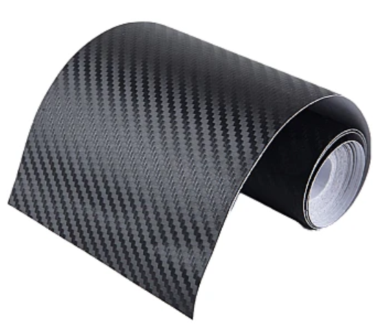 Banda Adeziva Carbon 10 cm x 5 metri pentru Protectie si Tuning Auto