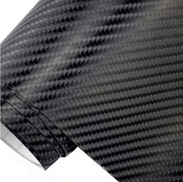 Banda Adeziva Carbon 10 cm x 5 metri pentru Protectie si Tuning Auto