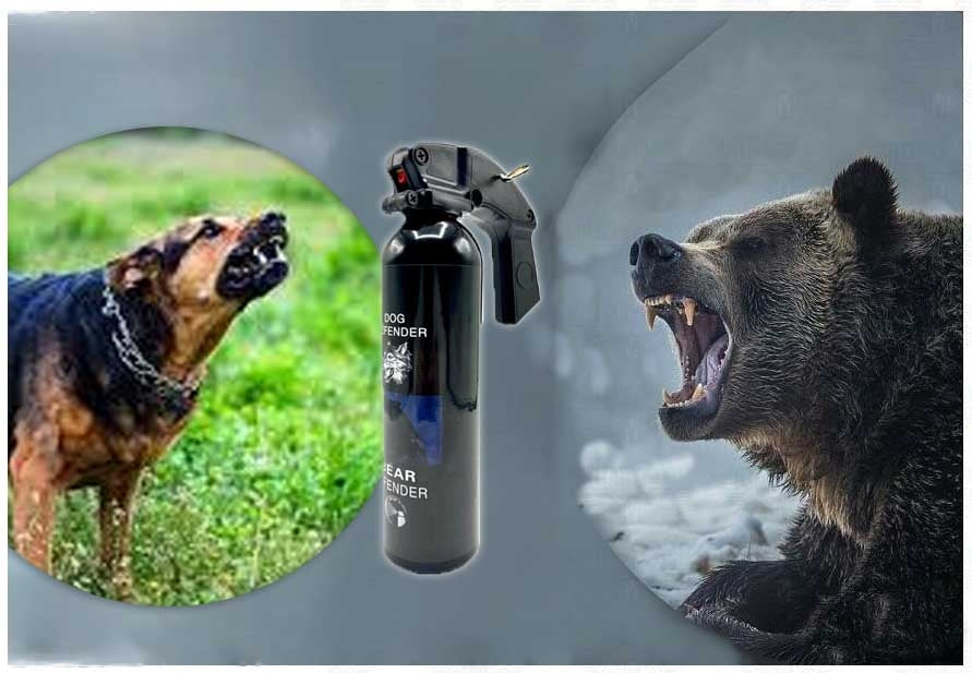 Spray autoapărare împotriva urșilor și a câinilor agresivi: Protecție personală eficientă 600ml