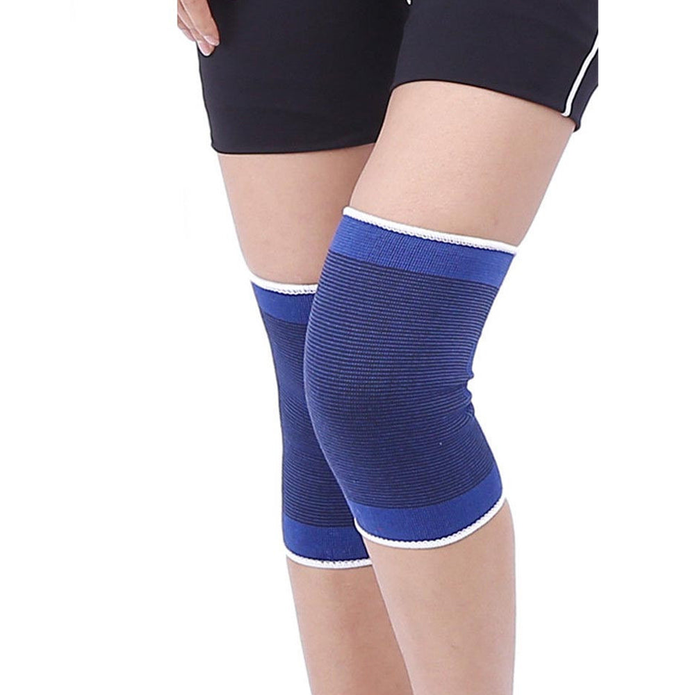 Set 2 genunchiere elastice compresie pentru sport, recuperare