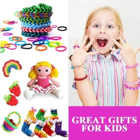 Kit de bratari Rainbow Loom