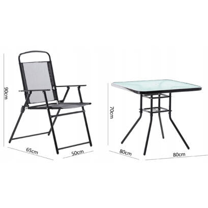 Set mobilier gradina sau terasa: Masa, 4 scaune si umbrela - Lichidare stoc
