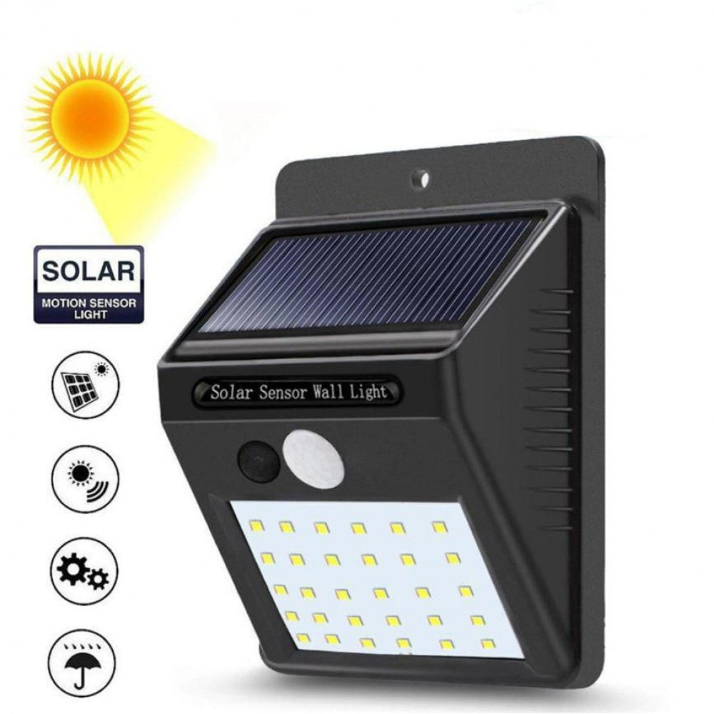 Oferta 2+1 Gratis Lampa LED cu incarcare solara si senzor de miscare