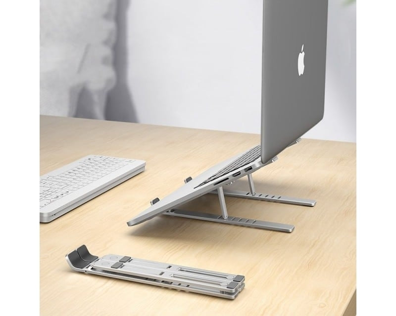 Suport pentru laptop universal, reglabil pe inaltime, pliabil