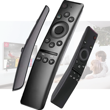 Telecomandă Smart TV Compatibilă Samsung cu Butoane Netflix, Prime Video și Rakuten TV
