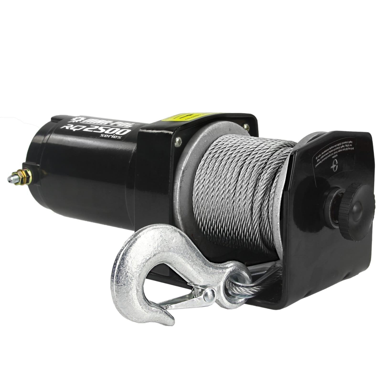 TROLIU VINCI ELECTRIC CU TELECOMANDA, 12V PENTRU QUAD ATV BARCI 2500LBS