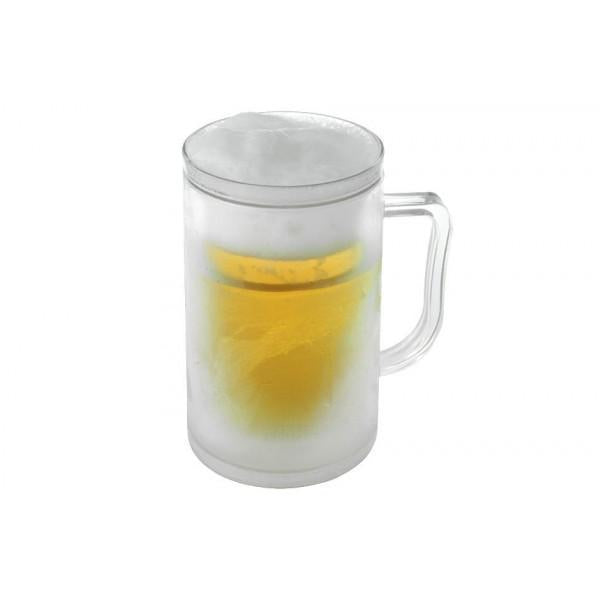 Set 2 Halbe de bere, cu pereti dubli pentru racire