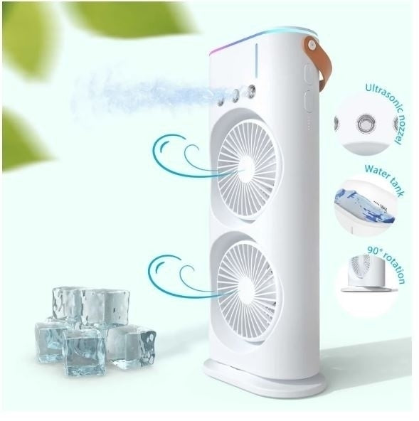 Ventilator portabil de birou 3 in 1