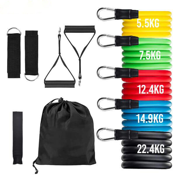 Set de benzi elastice pentru antrenament