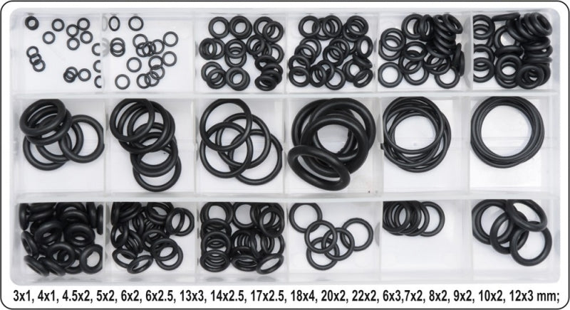 Set garnituri O-ring pentru lichid/ulei 222 piese