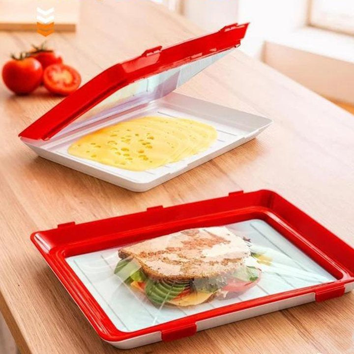 Tava speciala pentru pastrarea alimentelor proaspete, 30 cm x 22 cm x 2,8 cm
