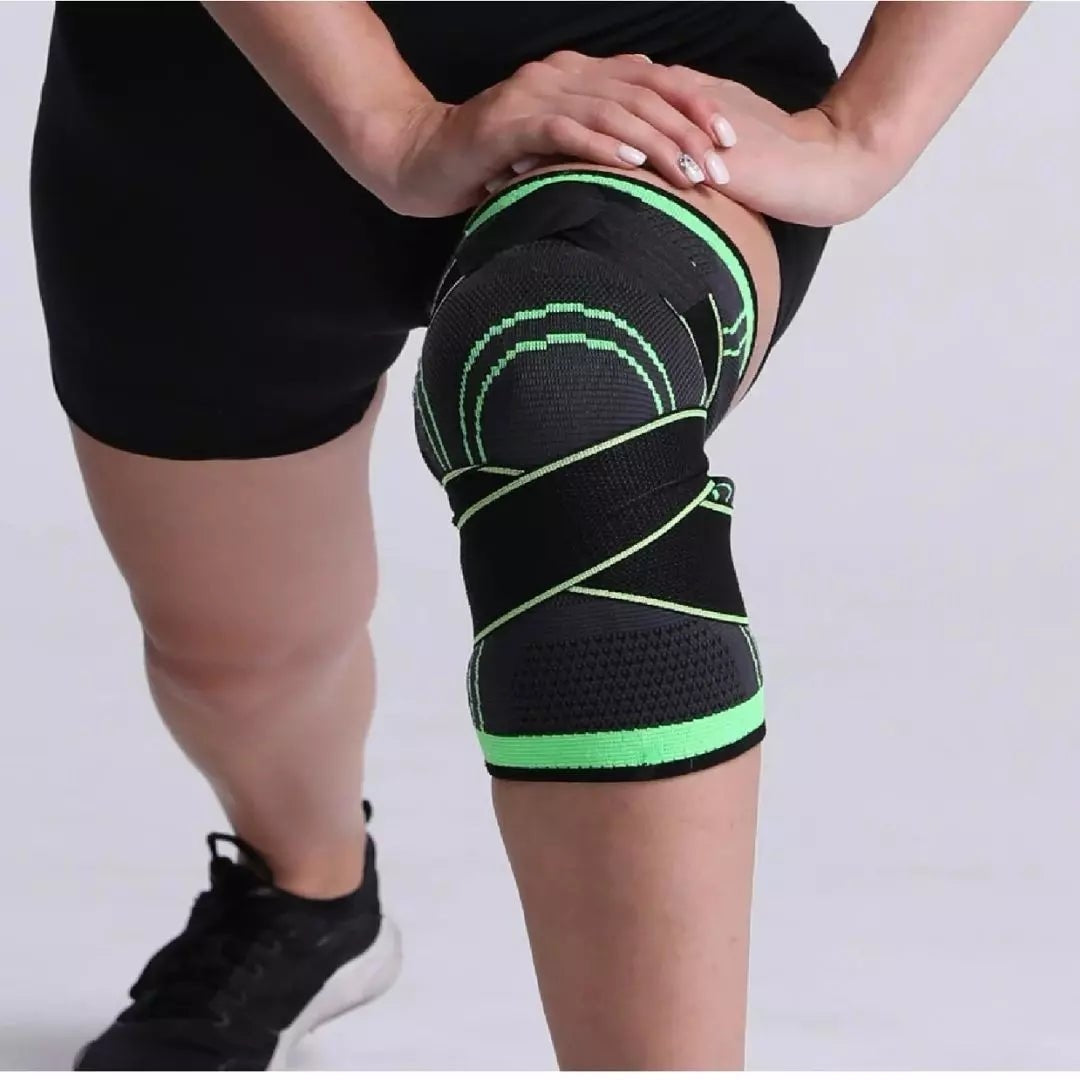 Genunchieră Magnetică Elastică – Suport Articular, Mărime Universală | Pachet 1+1 GRATIS
