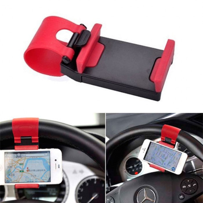 Suport telefon pentru auto prindere pe volan