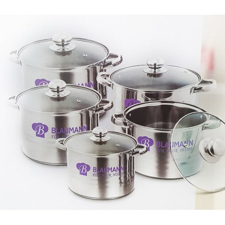 Set oale 10 piese din inox