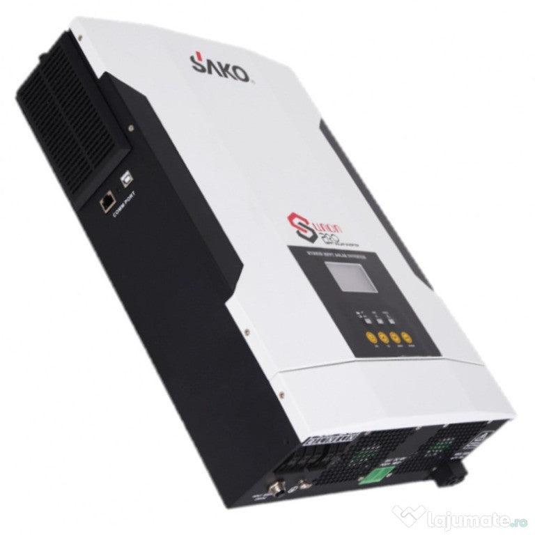 Invertor hibrid 2 în 1, controler incorporat, unda pura 3 Kw - 5 Kw