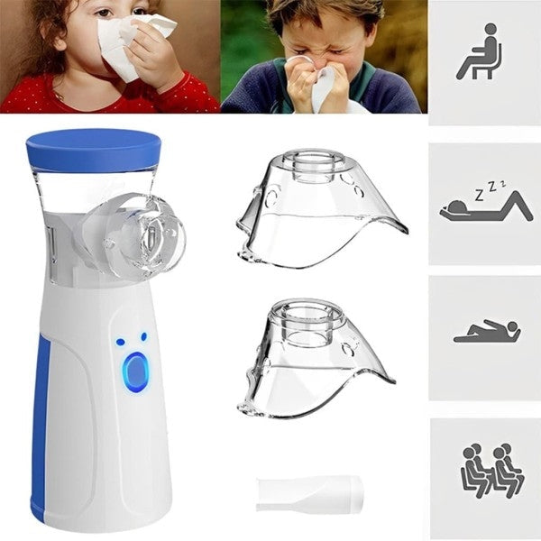 Nebulizator Portabil JSL-W302 – Silențios, Eficient și Ușor de Transportat